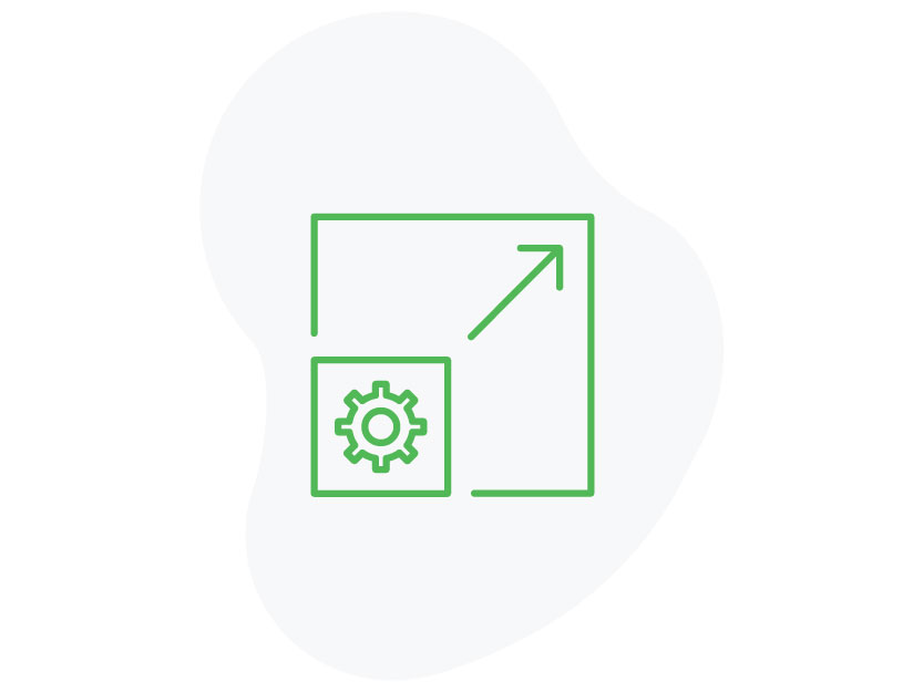 Dark Store Icons-04 Automated with People Augment